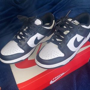 Black and White Nike Dunk Low